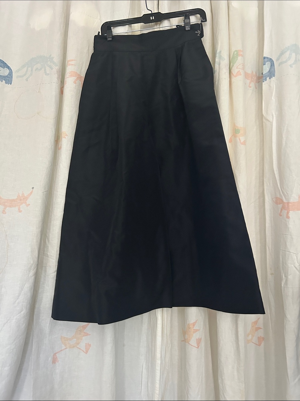 Valentino Garavani Black Silk Culette Shorts 10